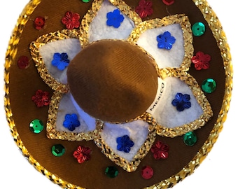 Mexican dog hat / Mariachi dog hats / Mexican Sombreros for dogs / Sombreritos Cinco de Mayo