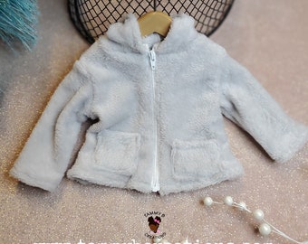 18 inch doll hoodie - Winter jacket - Terry Jacket - AG clothes - Tammybcreations