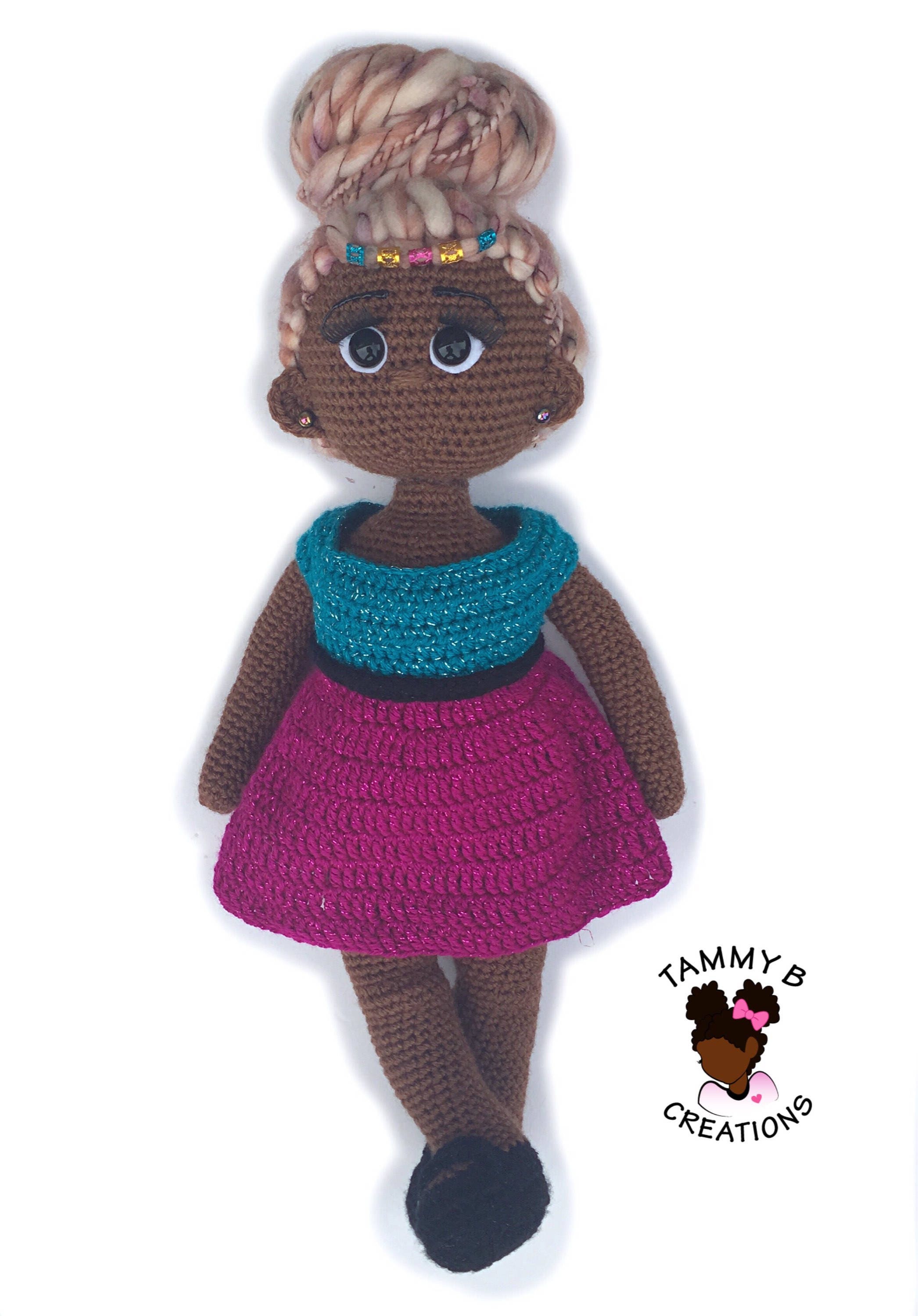 Crochet Doll Pattern 18 Inch Crochet Doll Pattern Etsy