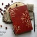 Brianna Vallieres reviewed Notebook in a wooden cover, Book Wooden, Notebook mahogany, Rustic Wedding Book, Wedding Guest Book, Cherry color, Notes with birds