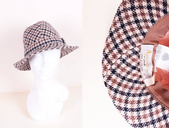 navy aquascutum cap
