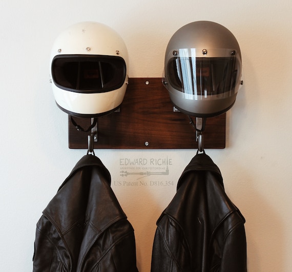 Soporte para casco Colgador para portaequipajes de motocicleta Solución  todo en uno para su equipo Casco, chaqueta, guantes y llaves -  España