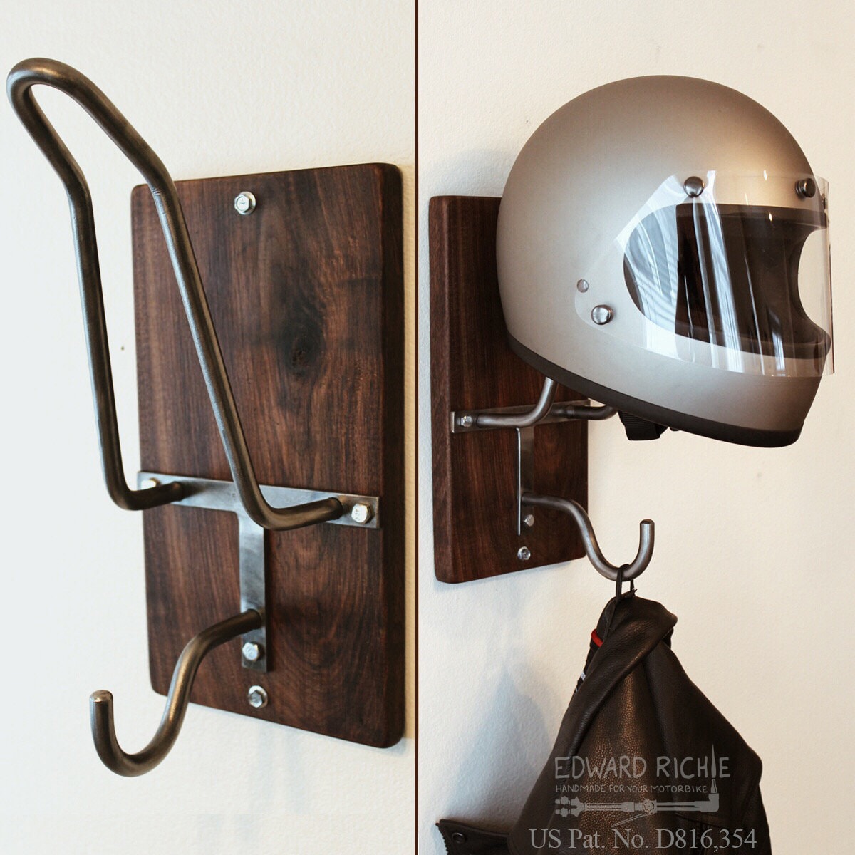 black PEI Motorcycle Accessories Helmet Holder Jacket Hanger Wall Mounted Multifunctional Rack black PEI Motorcycle Accessories Helmet Holder Jacket Hanger Wall Mounted Multifunctional Rack