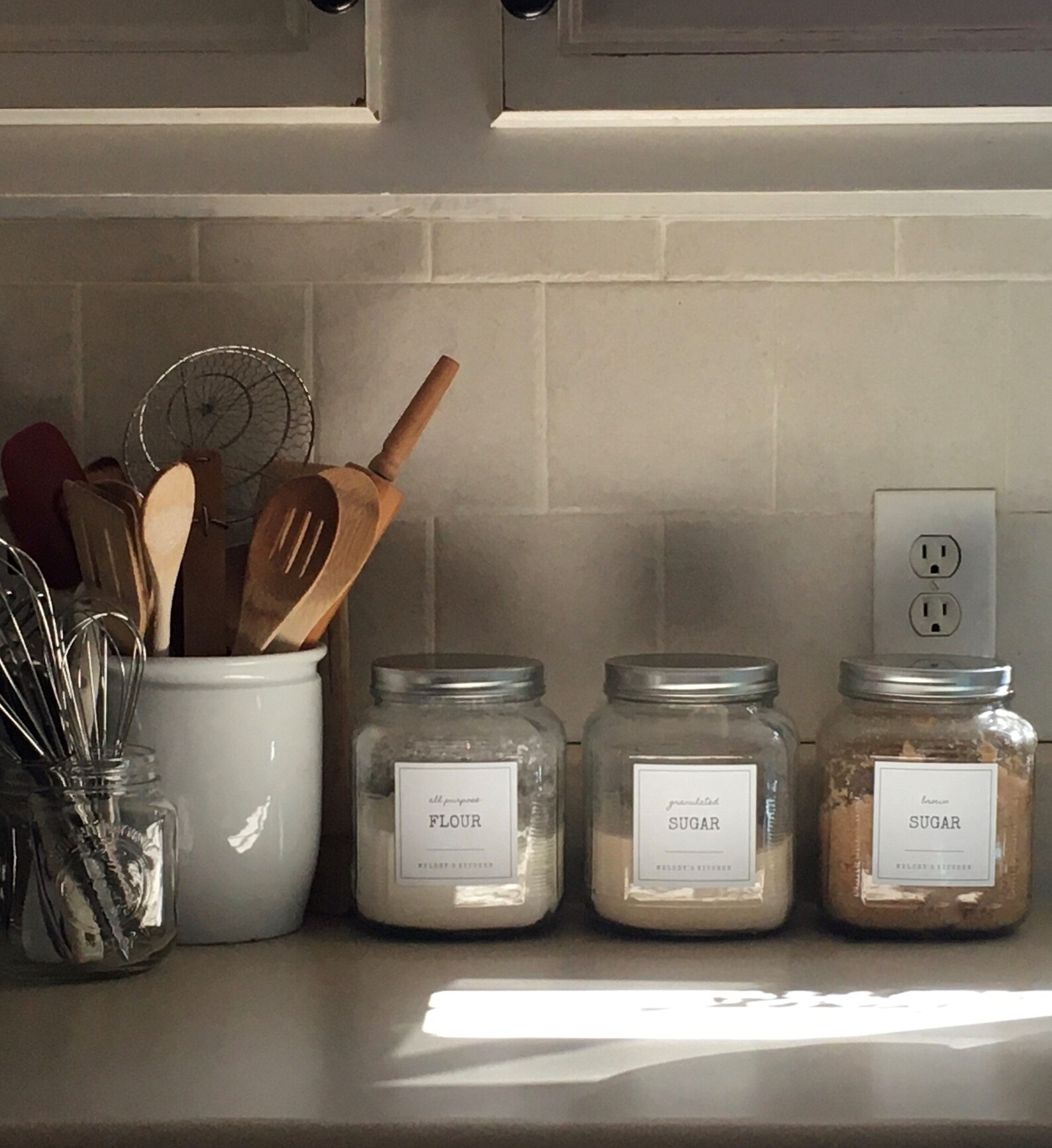 FARMHOUSE PANTRY LABELS Set of 24 Farmhouse Style Labels Etsy