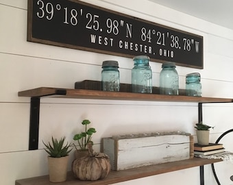 LATITUDE LONGITUDE coordinates sign 9