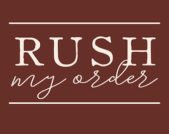 Expedited Order Processing: Rush Order Upgrade
