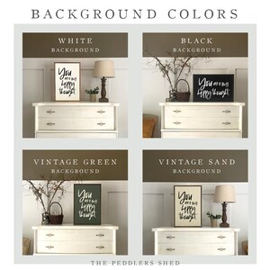 Bathroom Rules - wooden bathroom sign | painted wood sign artwork | shabby chic wood sign | framed sign | kids bathroom sign | shown 12x23 image 3