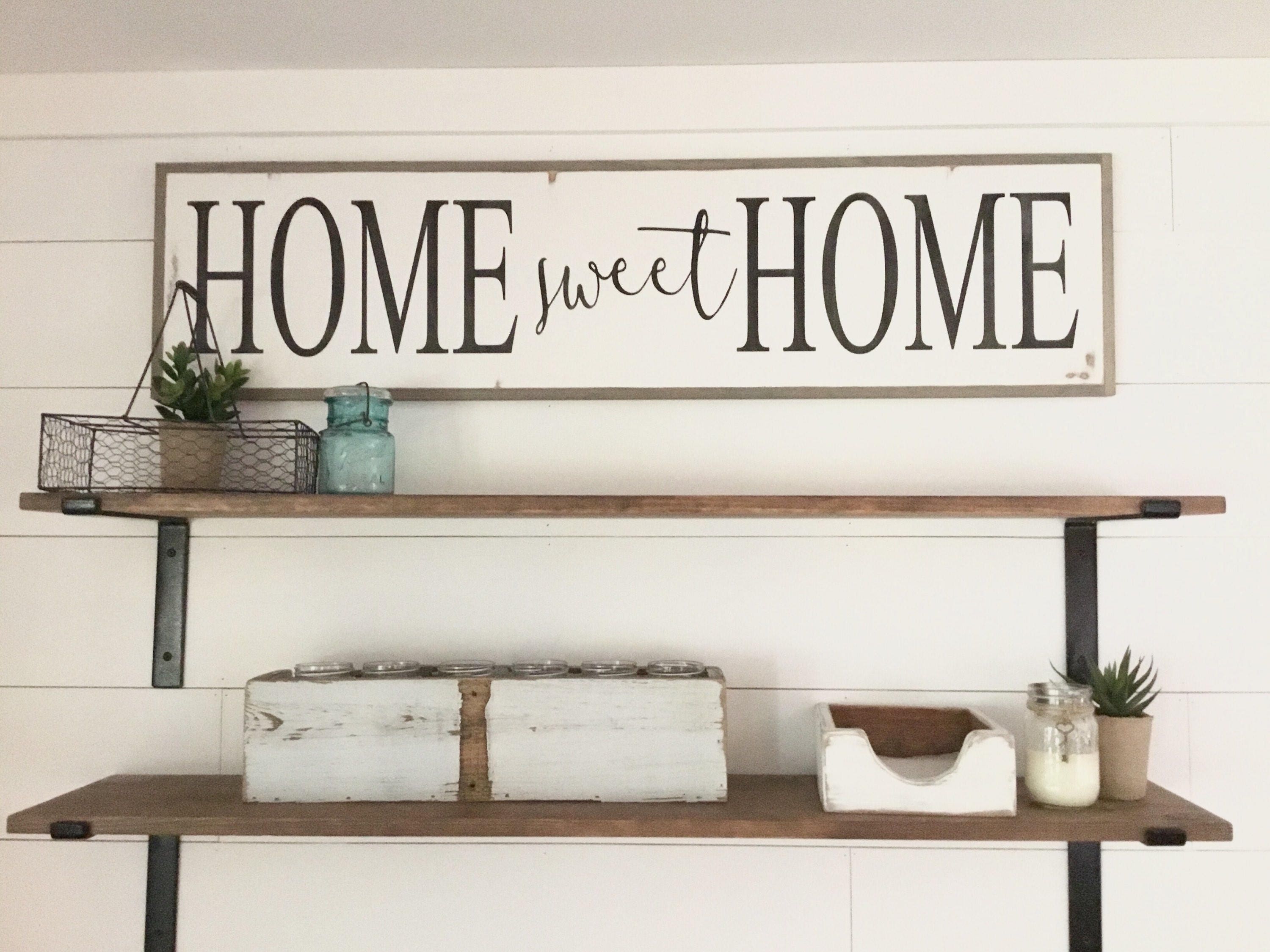 SHABBY CHIC WOODEN SIGNS 