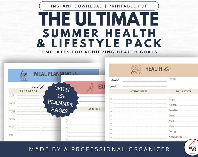 Health & Lifestyle Pack