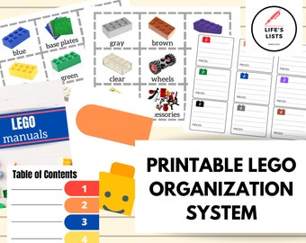 Lego Organizer Etsy
