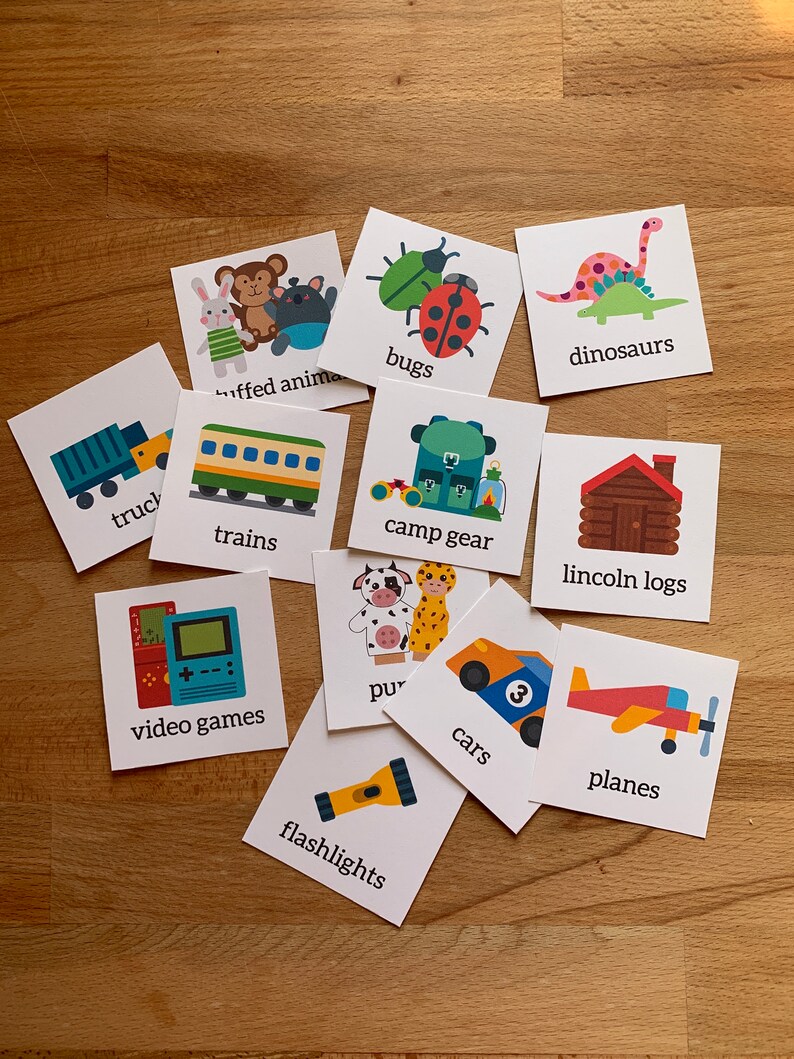 Life's Lists Printable Playroom Labels Etsy