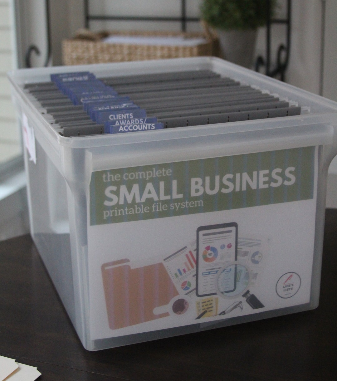 Small Business Filing System Small Business Organization - Etsy