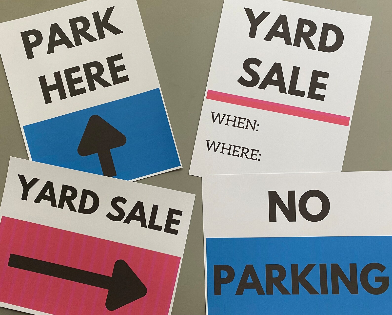 Yard Sale Planner Editable Printable Yard Sale Template Etsy