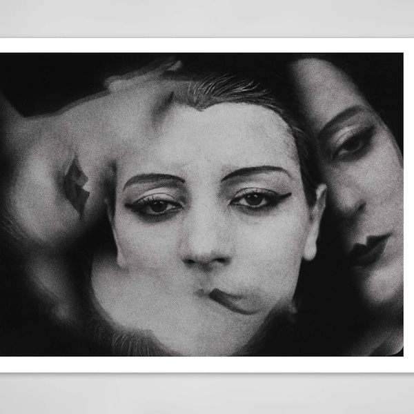 Surreal art, women photo, Vintage art, Photography, Man Ray FINE ART PRINT, Surreal photo, Portrait art, wallart, Surreal poster, art gifts