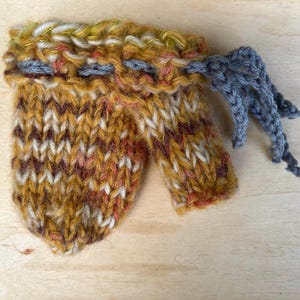 Willie warmer, open tip 3” length, chunky Mohair yarn blend, custom orders welcome, handmade knit