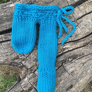 Willie warmer 10&quot; with extended stuffed tip, see item description, custom orders welcome, hand knit