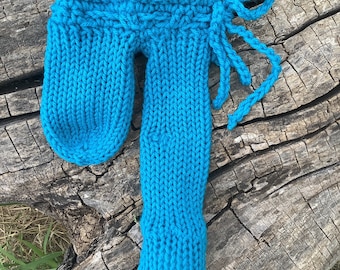 Hand Knit Willie Warmer: 10&quot; Acrylic Novelty Gift