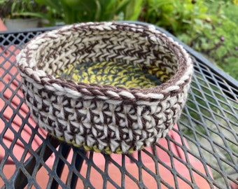 Baskets, handmade crochet