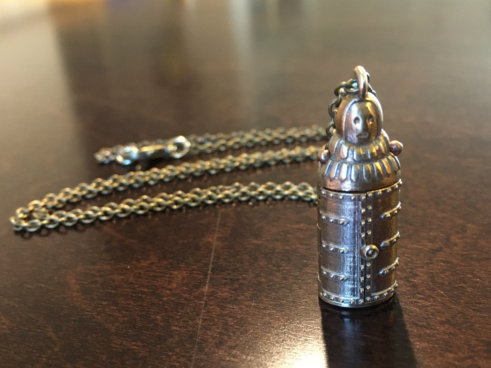⭐︎希少⭐︎アイアンメイデンSVペンダントトップ Iron Maiden Necklace - Etsy