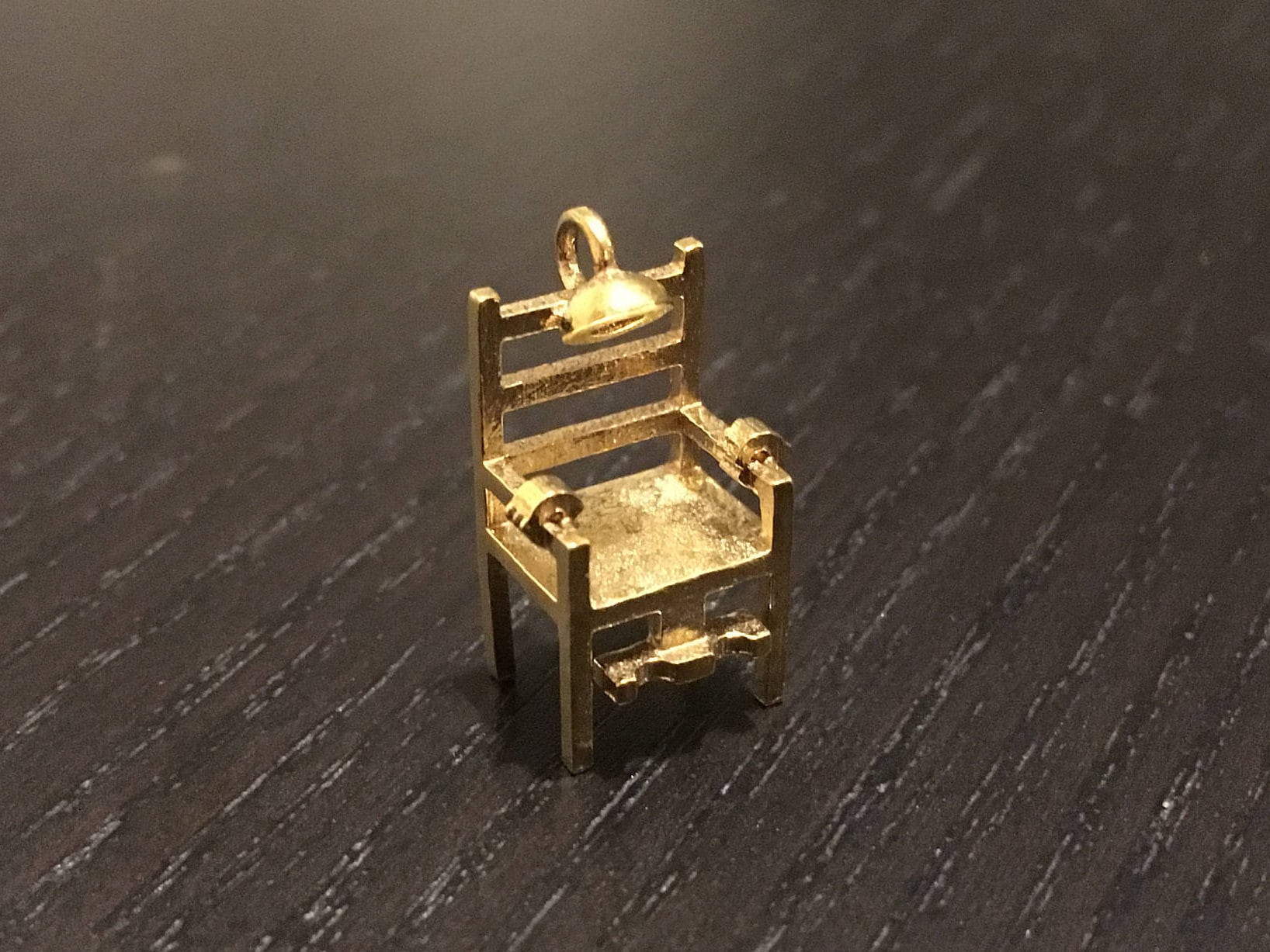 Electric Chair Necklace Etsy UK