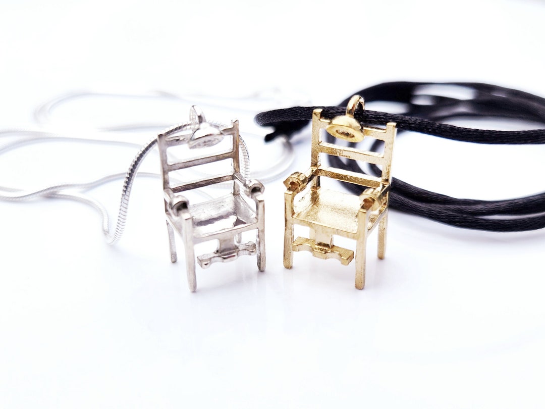 Electric Chair Necklace Etsy