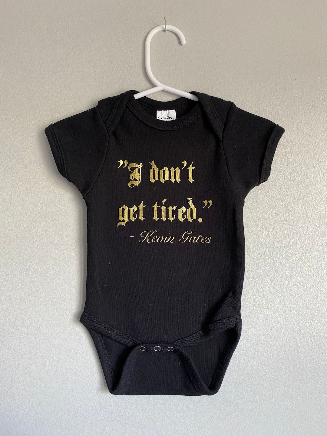 I Don't Get Tired Bodysuit // Kevin Gates Lyrics // IDGT Bodysuit // BWA // Luca Brasi 2 Etsy