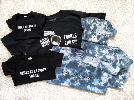 Raised By A Former Emo Kid Tee Emo Kid Tee Goth Toddler Etsy Raised By A Former Emo Kid Tee Emo Kid Tee Goth Toddler Etsy