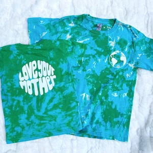 Love Your Mother Shirt // Tie Dye Tee // Earth Day Outfit // Save The Planet // Mother Nature