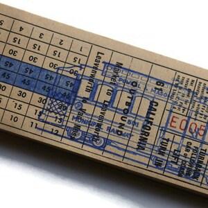 Vintage Trolley Tickets Bus San Francisco Art Print Municipal Railway Van Ness Scrapbooking Vintage Paper Supplies