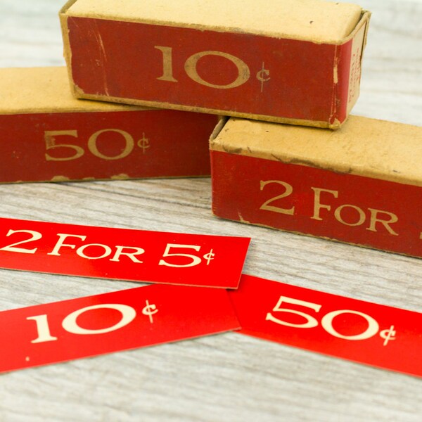 Antique Price Tags Etsy