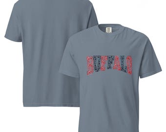 Buffalo Floral Shirt, Buffalo Tee, Bills