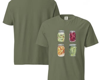 Camiseta de granjero enlatado, amante de las conservas, jardinero, camiseta rústica