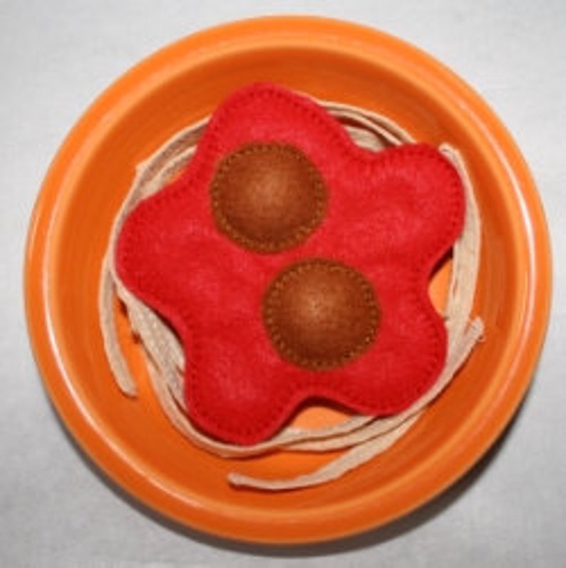 Digital Download Linguini Felt Play Food Embroidery Machine Etsy