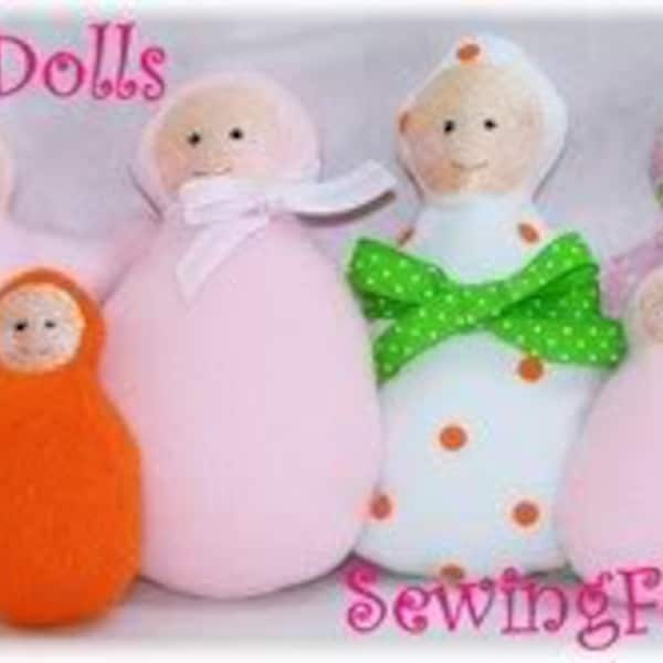 Digital Download  Softie Dolls and Angels Embroidery Machine Design for the 4x4 and 5x7 hoop