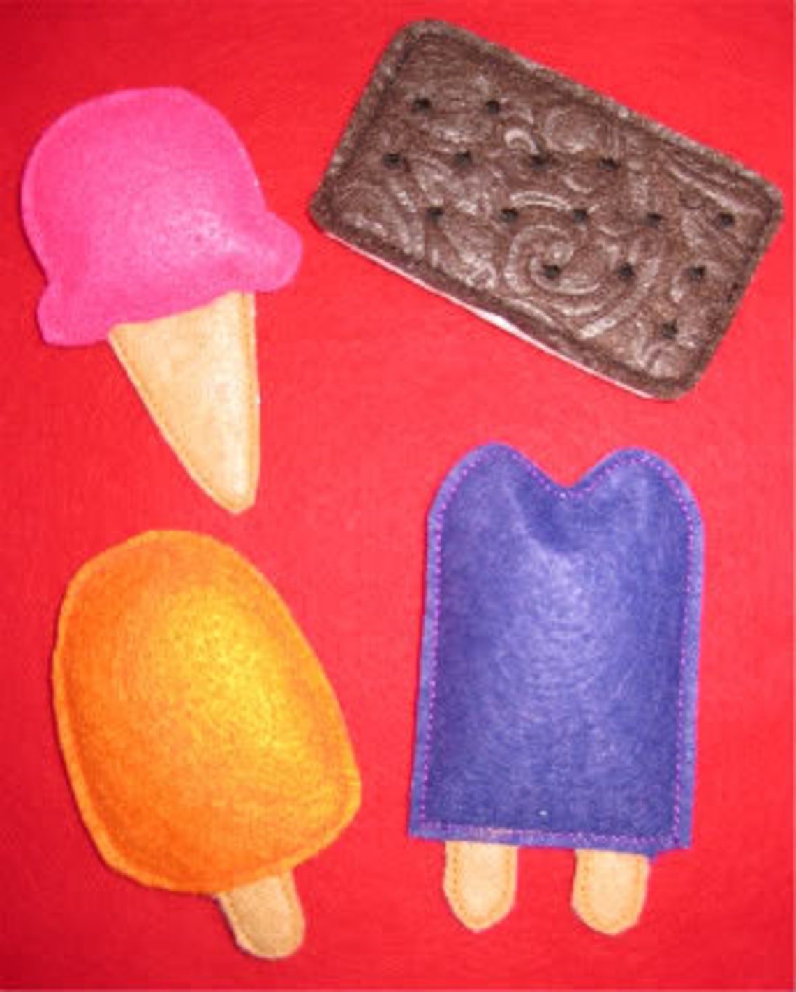 Digital Download Doll Sized Ice Cream Play Food Embroidery - Etsy