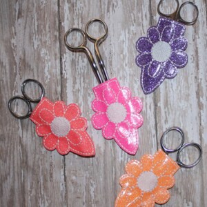 Blumen Stickdatei Mini Scherenärmel In The Hoop für den 100x100 Stickrahmen
