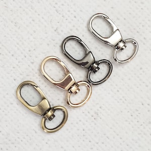 1 1/4, 1 1/2, & 2 Swivel Clasps Snap Hook Push Gate Lobster Claw