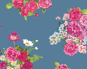 Flores en cascada - Floral - Katarina Roccella Art Gallery Fabrics Fat Quarters 100% algodón acolchado confección Reino Unido Tienda