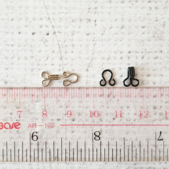 Mini Hook and Eye, 6mmx11mm Hook and Eye Clasp, for Doll Clothes