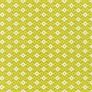 Wasabi Diamond - Paintbox Basics - Elizabeth Hartman - Robert Kaufman, Ikat Diamond, Lime Green, blender fat quarter 100% cotton UK Shop