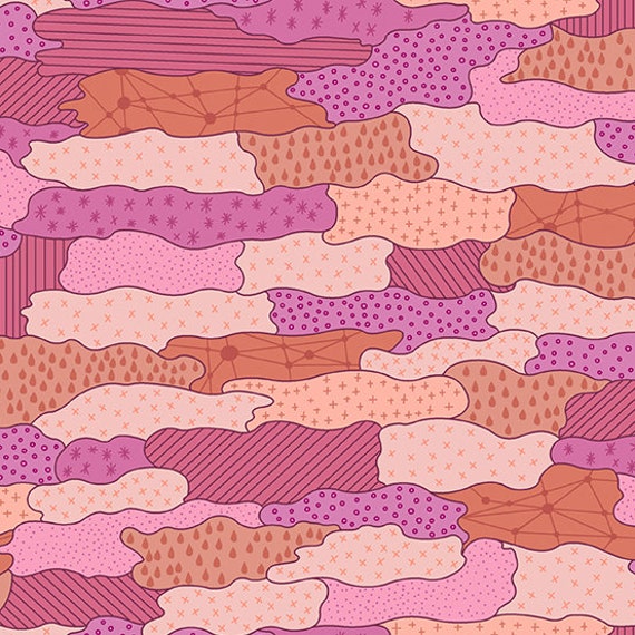 Skygazing: Quilted Cloud in Cotton Candy Skygazing: Quilted Cloud in Cotton Candy