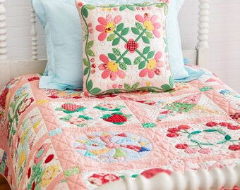 The Vintage Flower Sampler Quilt - Atsuko Matsuyama Sewing