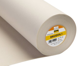 Vlieseline Decovil 1 - Iron-On firm Interfacing sewing quilting, dressmaking, Clothes, sewing, bag making, purse making UK Shop