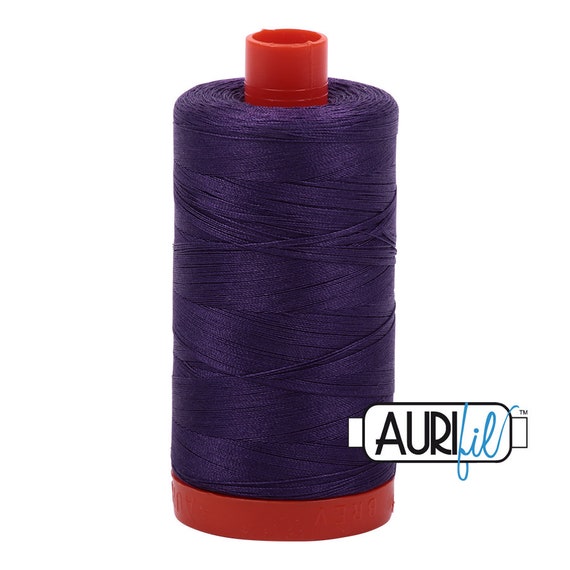 Aurifil Cotton Mako 2582 Dark Violet 50wt Aurifil Cotton Mako 2582 Dark Violet 50wt
