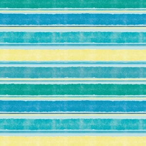 Strisce acquerello in blu - Jersey di cotone jersey di cotone sartoria nel Regno Unito