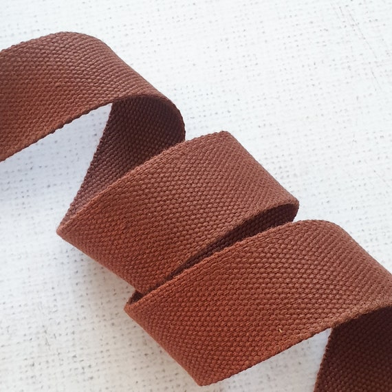 Red 38mm Cotton Webbing Tape Strapping 1.5 Inch Belt Strap Bag Making Apron