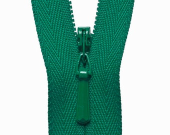 Jade Green 036 - YKK Invisible Zip - Various Sizes