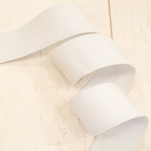 30mm / 1.18&quot; WHITE  Elastic band waist band elastics , Soft elastic Sewing dressmaking UK shop