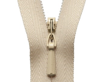Sand 551 - YKK Invisible Zip - Various Sizes