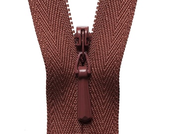 Tan 855 - YKK Invisible Zip - Various Sizes